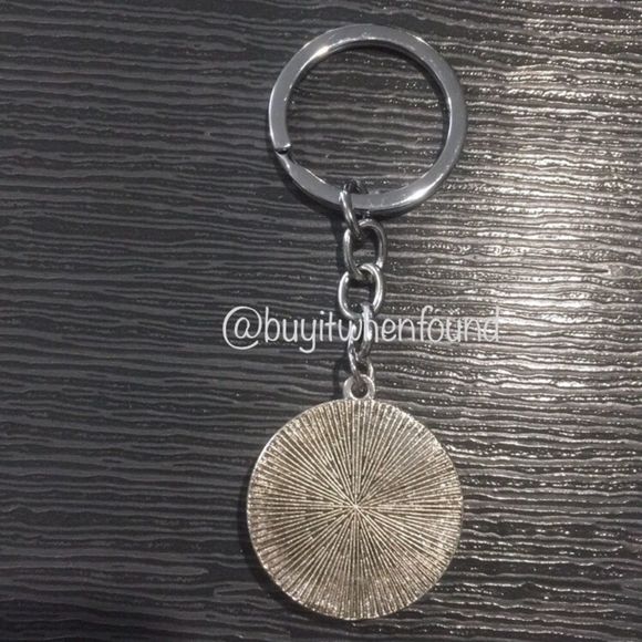 Day of The Dead Sugar Skull Cabochon Keychain - Picture 3 of 7